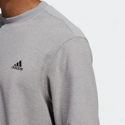 Adidas Core Crew Golf Sweater 10 Adidas Core Crew Golf Sweater -Golf Sweaters Sales Adidas AW22 Core Crew Pullover HN4552 SWADI330 Grey 3 Model 2