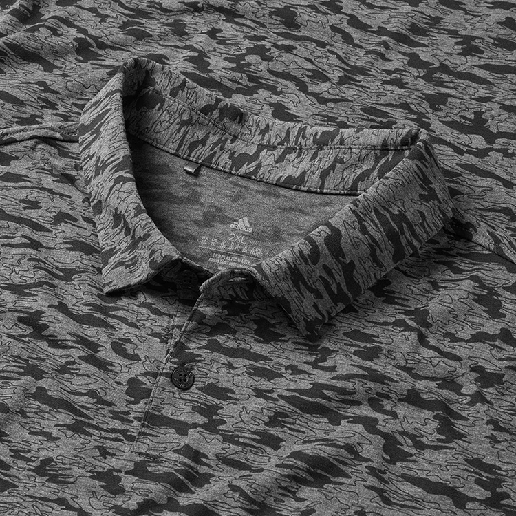 Adidas Go-To Camo Print Golf Polo Shirt 2 Adidas Go-To Camo Print Golf Polo Shirt - Image 2