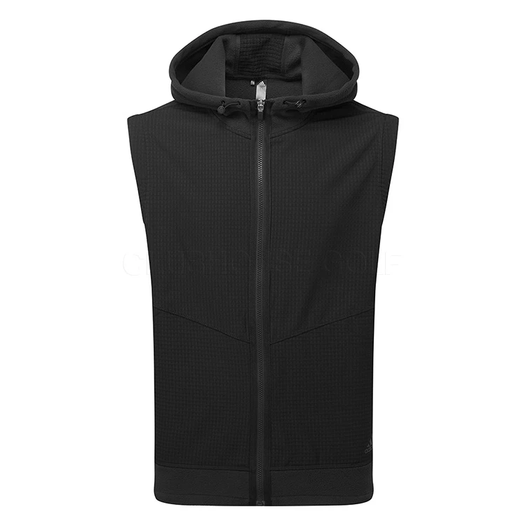 Adidas Statement Full Zip Hooded Golf Vest 1 Adidas Statement Full Zip Hooded Golf Vest