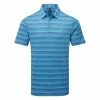 Adidas Two Colour Stripe Polo Shirt