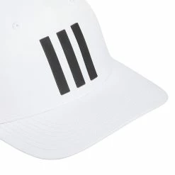 Adidas 3 Stripe Tour Golf Cap 6 Adidas 3 Stripe Tour Golf Cap -Golf Sweaters Sales Adidas Three Stripe Tour Cap White 3