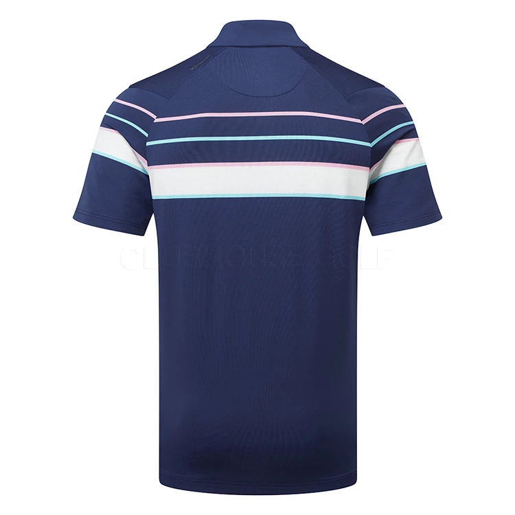 Callaway Resort Ventilated Shoulder Block Print Golf Polo Shirt 3 Callaway Resort Ventilated Shoulder Block Print Golf Polo Shirt - Image 3