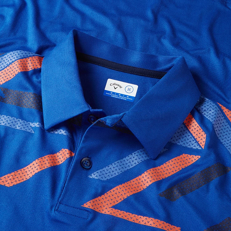 Callaway X-Series Street Mural Print Golf Polo Shirt 2 Callaway X-Series Street Mural Print Golf Polo Shirt - Image 2