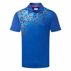 Callaway X-Series Asymmetric Street Mural Print Golf Polo Shirt