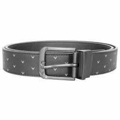 Callaway Chev Leather Golf Belt Caviar