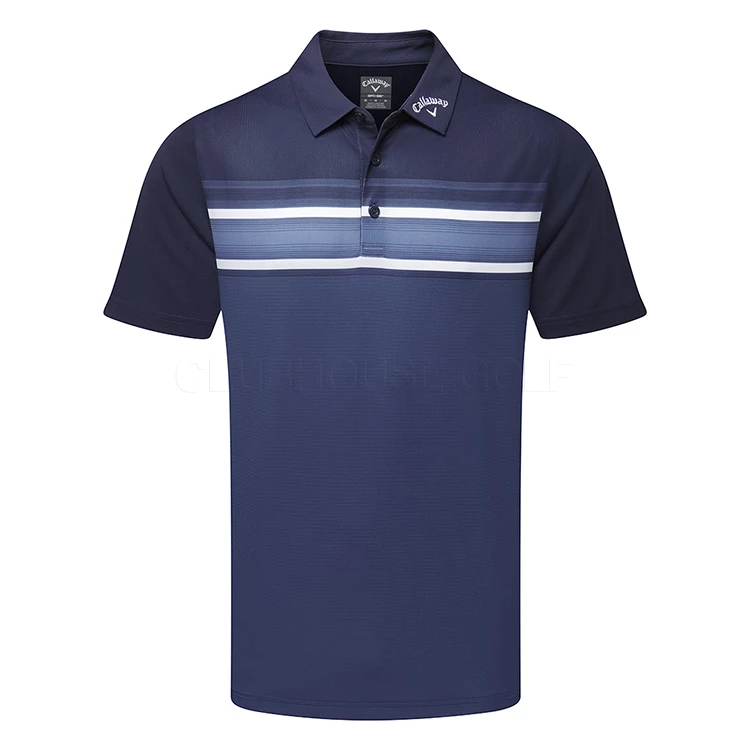Callaway Tour Stripe Golf Polo Shirt 1 Callaway Tour Stripe Golf Polo Shirt