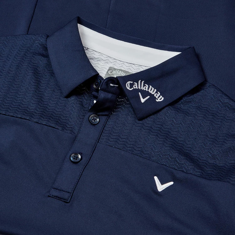 Callaway Ventilated Block Tour Golf Polo Shirt - Image 2