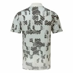 Callaway All Overall Print Golf Polo Shirt -Golf Sweaters Sales Callaway SS22 All Over Print Polo Shirt CGKSC045 037 Code SHCAL217 Quarry Back