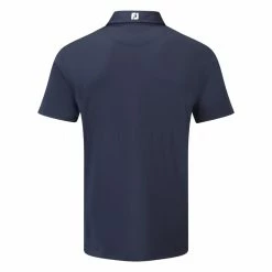 FootJoy Stretch Pique Solid Golf Polo Shirt 8 FootJoy Stretch Pique Solid Golf Polo Shirt -Golf Sweaters Sales FOOTJOY PERF SS SHIRT ATH NAVY BACK