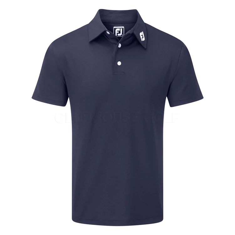 FootJoy Stretch Pique Solid Golf Polo Shirt 1 FootJoy Stretch Pique Solid Golf Polo Shirt