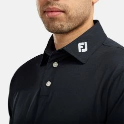 FootJoy Stretch Pique Solid Golf Polo Shirt 10 FootJoy Stretch Pique Solid Golf Polo Shirt -Golf Sweaters Sales FOOTJOY PERF SS SHIRT ATH NAVY Model 2