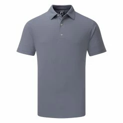FootJoy Smooth Pique FJ Print Golf Polo Shirt