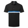 FootJoy Double Chest Band Pique Golf Polo Shirt