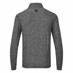 FootJoy Space Dye Chill-Out 1/4 Zip Golf Pullover -Golf Sweaters Sales FootJoy SS23 Space Dye Chill Out Midlayer 80147 SWFOO178 S Black back