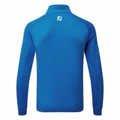 FootJoy Chill-Out 1/4 Zip Golf Pullover -Golf Sweaters Sales FootJoy SS19 Chill Out 2.0 Pullover 90148 Code SWFOO090 Cobalt back
