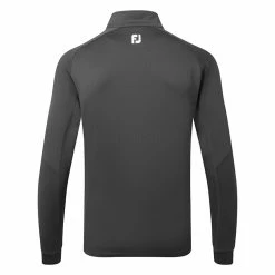 FootJoy Chill-Out 1/4 Zip Golf Pullover 8 FootJoy Chill-Out 1/4 Zip Golf Pullover -Golf Sweaters Sales FootJoy SS20 Chill Out Pullover 90397 Code SWFOO110 Charcoal back