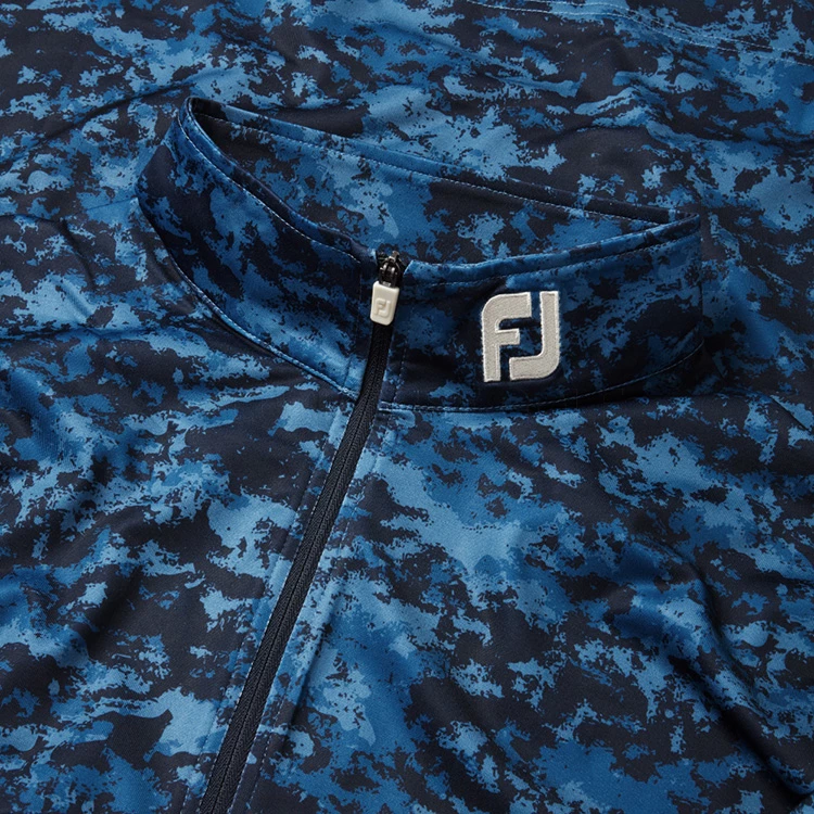 FootJoy Cloud Camo 1/2 Zip Golf Pullover - Image 2