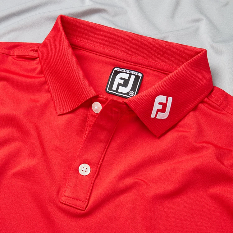 FootJoy Colour Theory Lisle Golf Polo Shirt 2 FootJoy Colour Theory Lisle Golf Polo Shirt - Image 2