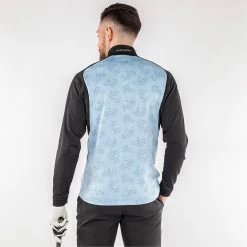 Galvingreen Galvin Green Dason Insula Golf Jacket -Golf Sweaters Sales Galvin Green AW22 DASON G134067 BLUE BELL BLACK Model 3