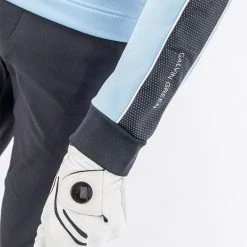Galvingreen Galvin Green Daxton Insula Golf Pullover -Golf Sweaters Sales Galvin Green AW22 DAXTON G124267 BLUE BELL BLACK WHITE Model 5