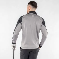 Galvingreen Galvin Green Daxton Insula Golf Pullover 14 Galvingreen Galvin Green Daxton Insula Golf Pullover -Golf Sweaters Sales Galvin Green AW22 DAXTON G124270 SHARKSKIN BLACK WHITE model 3