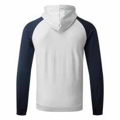 Galvingreen Galvin Green Devlin Insula Golf Hoodie 11 Galvingreen Galvin Green Devlin Insula Golf Hoodie -Golf Sweaters Sales Galvin Green AW22 DEVLIN HOODED G134273 COOL GREY NAVY BACK