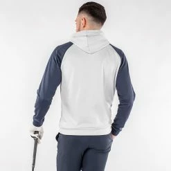 Galvingreen Galvin Green Devlin Insula Golf Hoodie 14 Galvingreen Galvin Green Devlin Insula Golf Hoodie -Golf Sweaters Sales Galvin Green AW22 DEVLIN HOODED G134273 COOL GREY NAVY Model 3