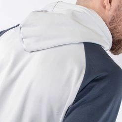 Galvingreen Galvin Green Devlin Insula Golf Hoodie 15 Galvingreen Galvin Green Devlin Insula Golf Hoodie -Golf Sweaters Sales Galvin Green AW22 DEVLIN HOODED G134273 COOL GREY NAVY Model 4