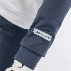 Galvingreen Galvin Green Devlin Insula Golf Hoodie 16 Galvingreen Galvin Green Devlin Insula Golf Hoodie -Golf Sweaters Sales Galvin Green AW22 DEVLIN HOODED G134273 COOL GREY NAVY Model 5
