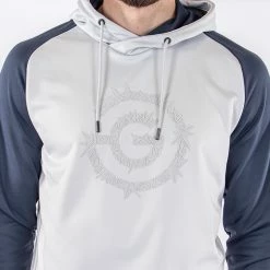 Galvingreen Galvin Green Devlin Insula Golf Hoodie 17 Galvingreen Galvin Green Devlin Insula Golf Hoodie -Golf Sweaters Sales Galvin Green AW22 DEVLIN HOODED G134273 COOL GREY NAVY Model 6