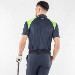 Galvingreen Galvin Green Mapping Golf Polo Shirt -Golf Sweaters Sales Galvin Green AW22 Mapping Polo Shirt G136438 SHGAL576 M Navy Lime White Model 3