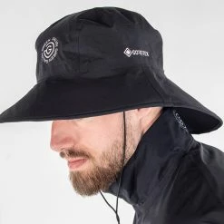 Galvingreen Galvin Green Art Waterproof Golf Hat -Golf Sweaters Sales Galvin Green Art GORE TEX Hat Black 4 1