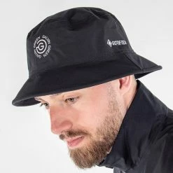 Galvingreen Galvin Green Astro Waterproof Golf Hat 7 Galvingreen Galvin Green Astro Waterproof Golf Hat -Golf Sweaters Sales Galvin Green Astro GORE TEX Hat Black 4