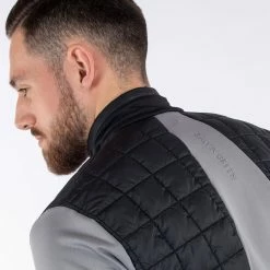 Galvingreen Galvin Green Damian Insula Golf Jacket 10 Galvingreen Galvin Green Damian Insula Golf Jacket -Golf Sweaters Sales Galvin Green SS22 Damian Full Zip Insula Sweater G124107 Code SWGAL348 M Sharkskin Black Model 2
