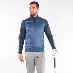 Galvingreen Galvin Green Dane Insula Golf Jacket 9 Galvingreen Galvin Green Dane Insula Golf Jacket -Golf Sweaters Sales Galvin Green SS22 Dane Insula Full Zip Jacket G125033 Code SWGAL358 M Ensign Blue Navy Model 1
