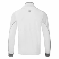Galvingreen Galvin Green Daxton Insula Golf Pullover 8 Galvingreen Galvin Green Daxton Insula Golf Pullover -Golf Sweaters Sales Galvin Green SS22 Daxton Insula Half Zip Pullover G124201 Code SWGAL350 M White Cool Grey Sharkskin Back