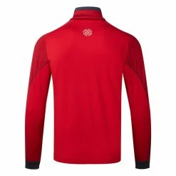 Galvingreen Galvin Green Daxton Insula Golf Pullover -Golf Sweaters Sales Galvin Green SS22 Daxton Insula Half Zip Pullover G124223 Code SWGAL352 M Red Navy White Back