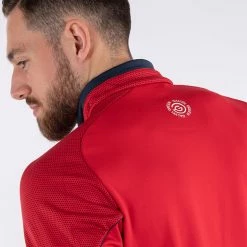 Galvingreen Galvin Green Daxton Insula Golf Pullover -Golf Sweaters Sales Galvin Green SS22 Daxton Insula Half Zip Pullover G124223 Code SWGAL352 M Red Navy White Model 2