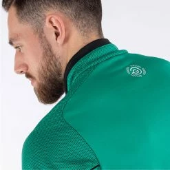 Galvingreen Galvin Green Daxton Insula Golf Pullover 10 Galvingreen Galvin Green Daxton Insula Golf Pullover -Golf Sweaters Sales Galvin Green SS22 Daxton Insula Half Zip Pullover G124287 Code SWGAL356 M Green Black White Model 2