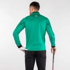 Galvingreen Galvin Green Daxton Insula Golf Pullover 11 Galvingreen Galvin Green Daxton Insula Golf Pullover -Golf Sweaters Sales Galvin Green SS22 Daxton Insula Half Zip Pullover G124287 Code SWGAL356 M Green Black White Model 3
