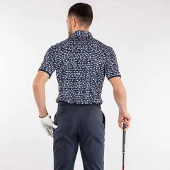 Galvingreen Galvin Green Mack Golf Polo Shirt 11 Galvingreen Galvin Green Mack Golf Polo Shirt -Golf Sweaters Sales Galvin Green SS22 Mack Polo Shirt G126931 Code SHGAL543 M Navy White Model 3