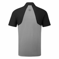 Galvingreen Galvin Green Massimo Golf Polo Shirt -Golf Sweaters Sales Galvin Green SS22 Massimo Polo Shirt G127307 Code SHGAL555 M Sharkskin Black Back