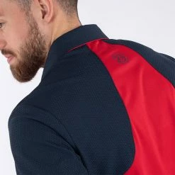 Galvingreen Galvin Green Massimo Golf Polo Shirt -Golf Sweaters Sales Galvin Green SS22 Massimo Polo Shirt G127323 Code SHGAL557 M Red Navy Model 2