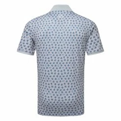 Galvingreen Galvin Green Murphy Golf Polo Shirt 5 Galvingreen Galvin Green Murphy Golf Polo Shirt -Golf Sweaters Sales Galvin Green SS23 Murphy Polo Shirt G137173 SHGAL611 S Cool Grey Navy Back