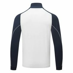 Galvingreen Galvin Green Daxton Insula Golf Pullover 5 Galvingreen Galvin Green Daxton Insula Golf Pullover -Golf Sweaters Sales Galvin Green SS23 Daxton 1 4 Zip Sweater G124237 SWGAL384 S Navy Cool Grey White Back