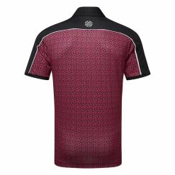 Galvingreen Galvin Green Millard Golf Polo Shirt 5 Galvingreen Galvin Green Millard Golf Polo Shirt -Golf Sweaters Sales Galvin Green SS23 Millard Polo Shirt G137372 SHGAL608 S Black Red White Back