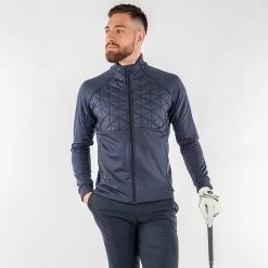 Galvingreen Galvin Green Dexter Insula Golf Jacket 12 Galvingreen Galvin Green Dexter Insula Golf Jacket -Golf Sweaters Sales Galvin Green Dexter Full Zip Golf Jacket Navy G134133 SWGAL367 Model 1