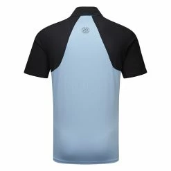 Galvingreen Galvin Green Massimo Golf Polo Shirt -Golf Sweaters Sales Galvin Green Massimo Golf Polo Shirt Blue Bell Black G127367 SHGAL579 Back