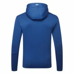 Jlindeberg J.Lindeberg Aerial 1/4 Zip Golf Hoodie 8 Jlindeberg J.Lindeberg Aerial 1/4 Zip Golf Hoodie -Golf Sweaters Sales J.Lindeberg AW22 Aerial Quarter Hood GMJS07797 0337 SWLIN085 Navy PeonyAiry Blue Back