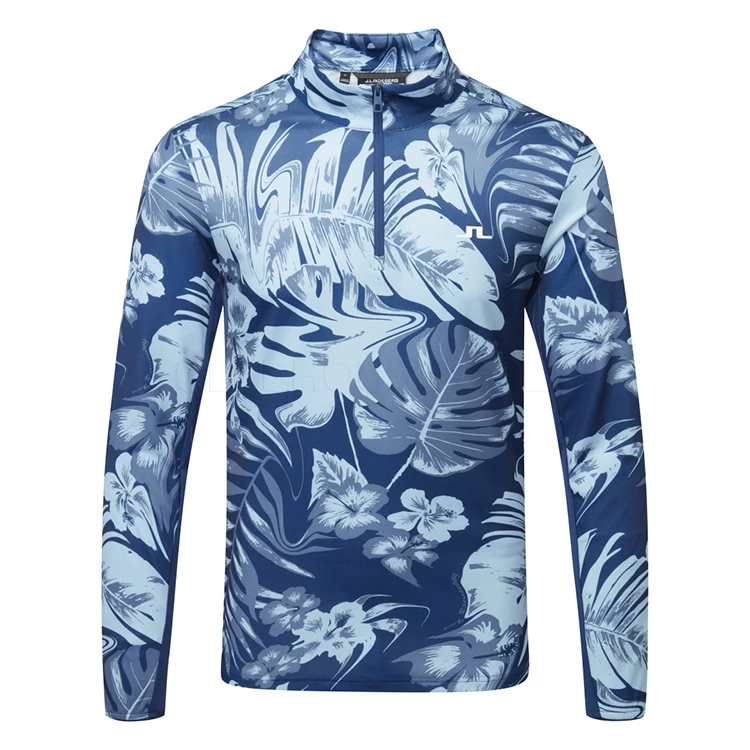 Jlindeberg J.Lindeberg Emanuel Print 1/4 Zip Golf Sweater 1 Jlindeberg J.Lindeberg Emanuel Print 1/4 Zip Golf Sweater